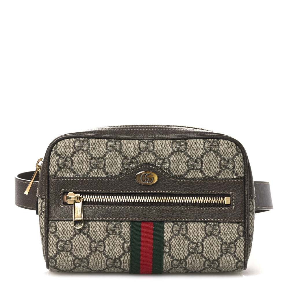 Gucci Gg Supreme Web Small Ophidia Belt #253529G79B